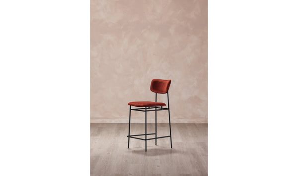 Moe's- Sailor Leather Counter Stool