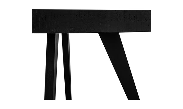 Moe's- Parq 60in Round Dining Table Black-  TL-1029-02