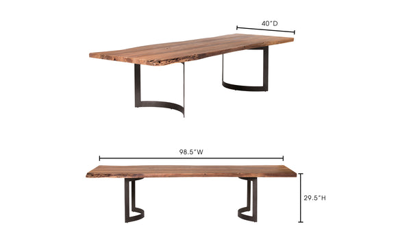 Moe's- Bent Dining Table Small