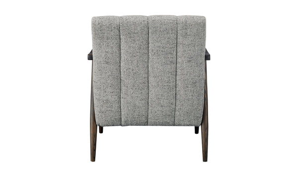 Moe's-Aster Accent Chair Pebbled Grey