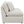 Coaster-  Hobson Upholstered Armless Chair Ivory