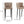 Etta Counter Stool Light Brown