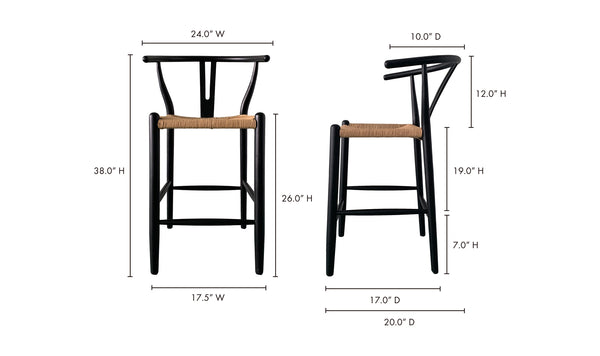 Ventana Counter Stool