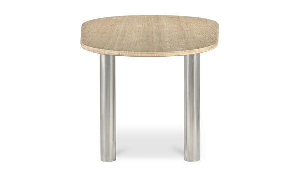 Moe's- Fia Dining Table Travertine- VE-1124-34-0