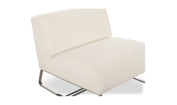 Moe's- Jules Outdoor Accent Chair Off White OA-1029-05