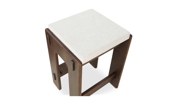 Moe's Home Collection-Ashby Counter Stool Walnut Stained Ash