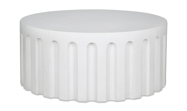 Moe's-Eris Outdoor Coffee Table White