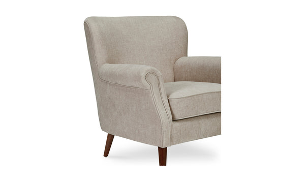 Moe's-Harriet Accent Chair Beige