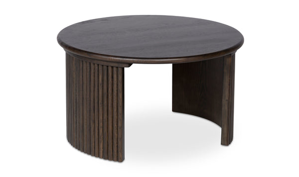 Moe's-Penny Coffee Table Natural Dark Brown