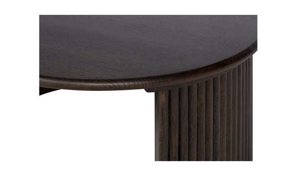 Moe's-Penny Coffee Table Natural Dark Brown