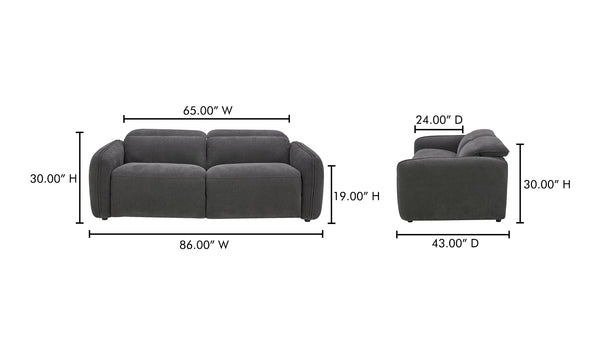 Moe's- Eli Power Recliner Sofa