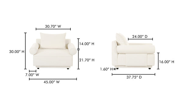 Moe's- Rosello Armchair