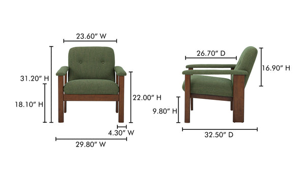 Moe's- Parker Lounge Chair