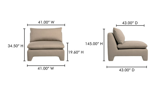 Moe's- Estelle Lounge Chair