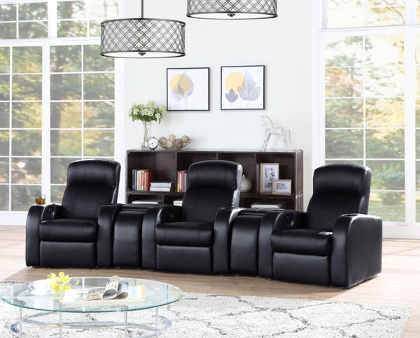 Cyrus  Leather Home Theater Seating