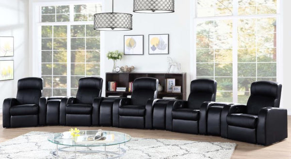 Cyrus  Leather Home Theater Seating