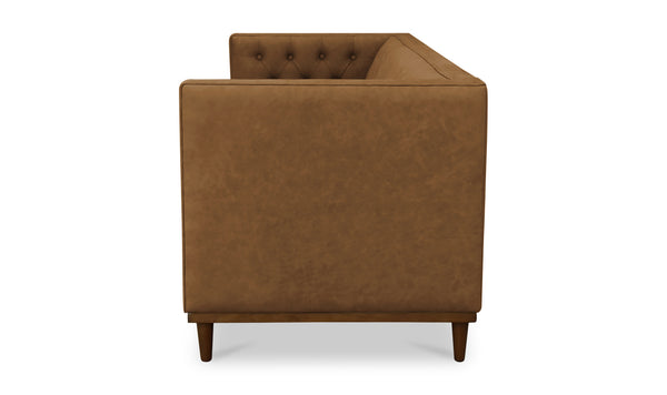 Moe's - Fielder Sofa Tan Leather