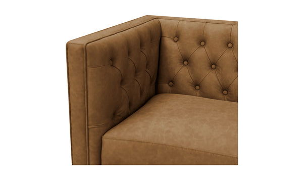 Moe's - Fielder Sofa Tan Leather