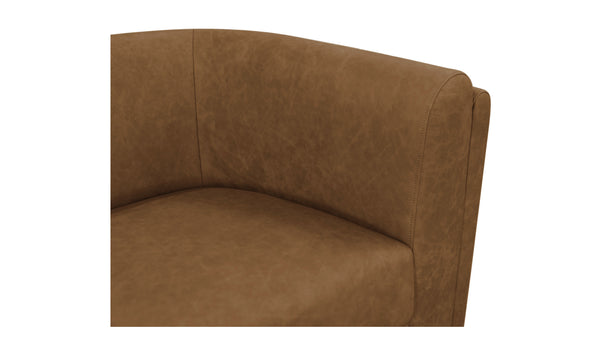 Moe's - Alora Sofa Tan Leather