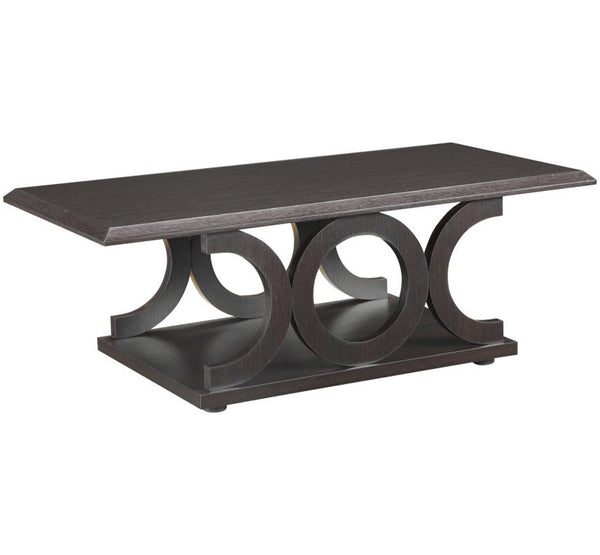 Shelly Rectangular Wood Coffee Table