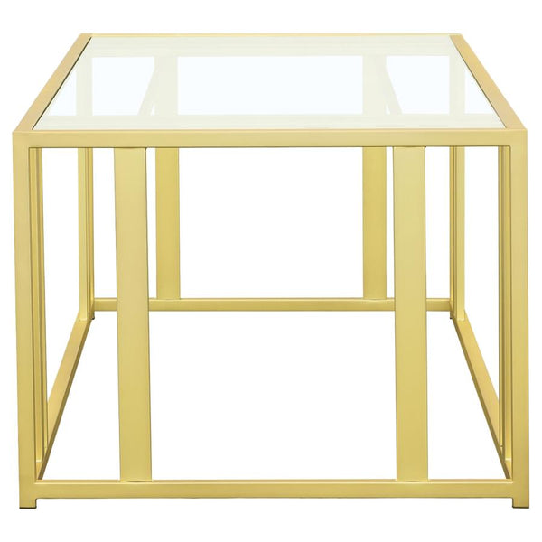 Adri Glass Top Coffee Table