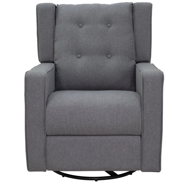 Wingback Swivel Recliner Chair Glider Rocking Chair