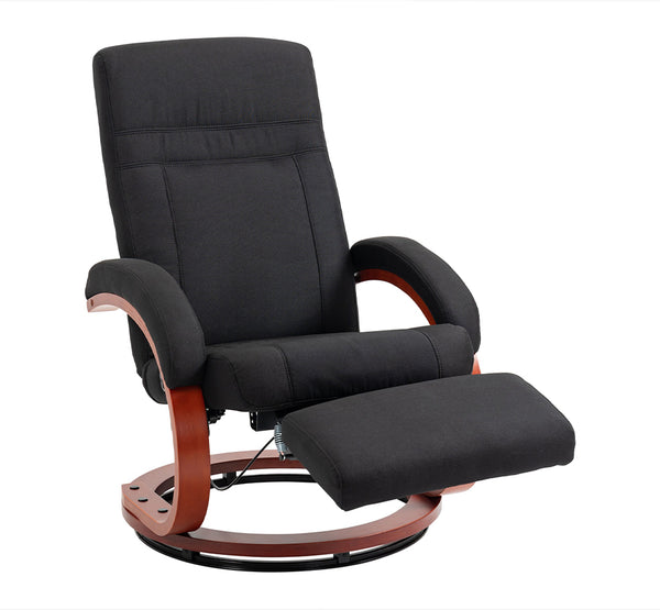 Rio Adjustable Swivel Recliner Chair with Footrest