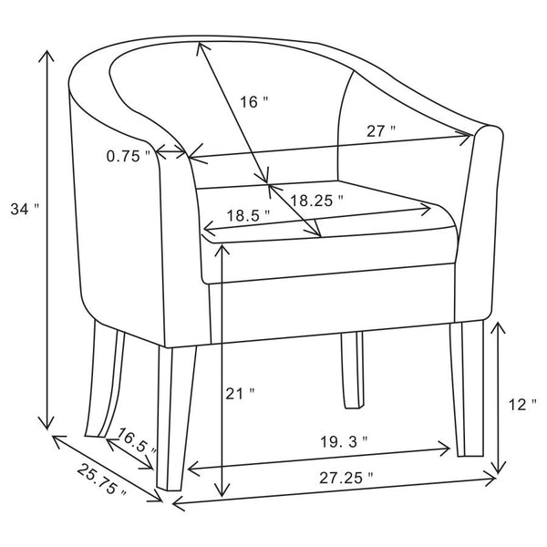 Jansen Accent Club Chair