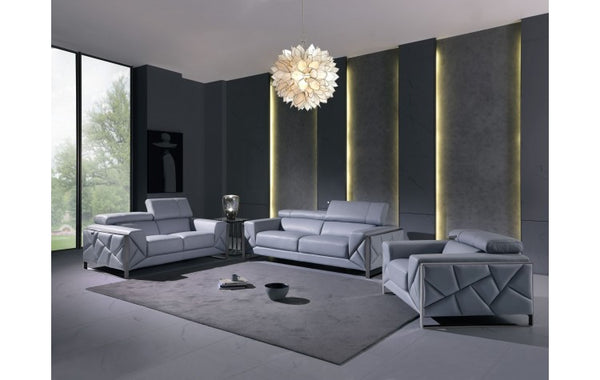 Global United- Divanitalia 903 Premium Leather Sofa Set