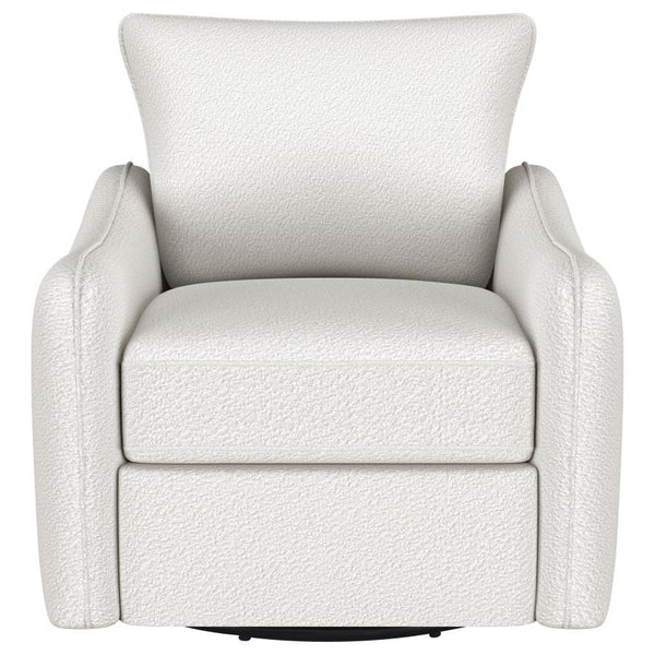 Madia Upholstered Sloped Arm Swivel Glider Chair