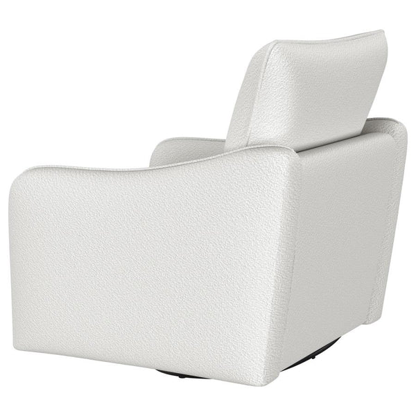 Madia Upholstered Sloped Arm Swivel Glider Chair