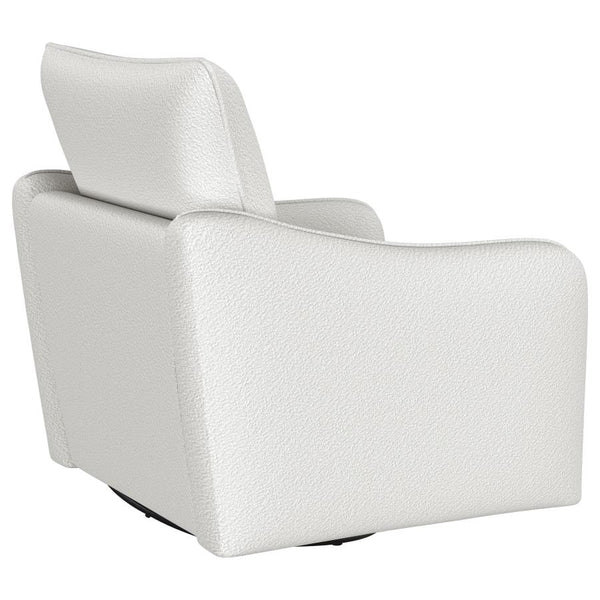 Madia Upholstered Sloped Arm Swivel Glider Chair