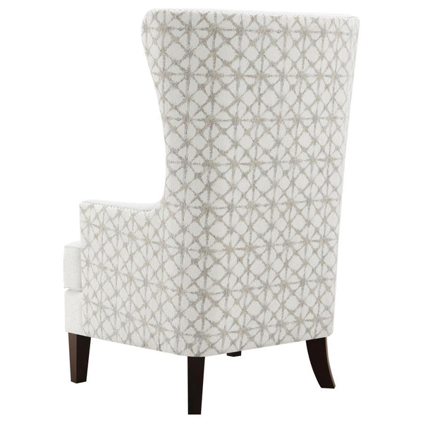 Coaster Upholstered High Wingback Accent Chair