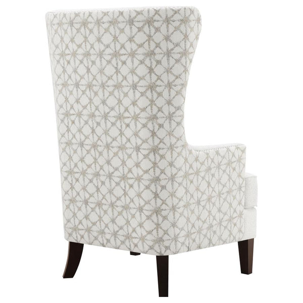 Coaster Upholstered High Wingback Accent Chair