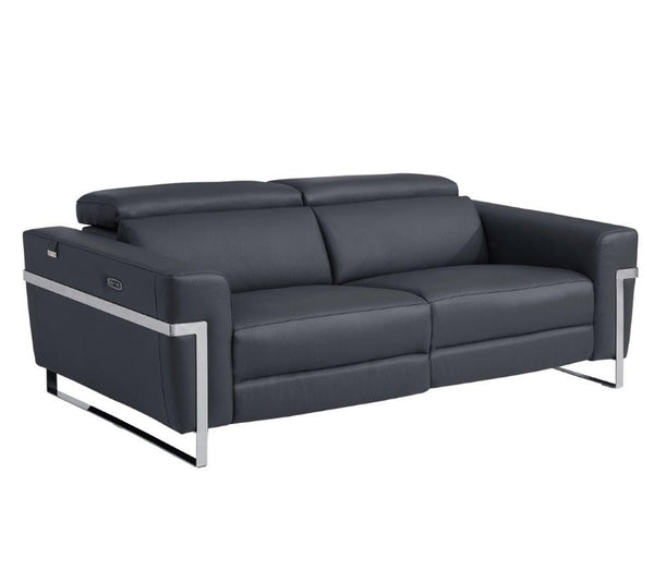 Global United- 990 Divanitalia Premium Leather Power Reclining Sofa