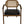 Noir - Tolka Chair, Teak with Leather Seat