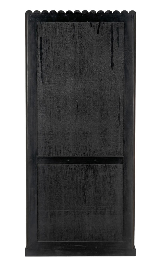 Noir -Amunet Hutch, Pale Rubbed with Light Brown Trim