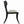 Noir -Athena Side Chair Pale