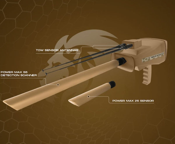 Gold Step Pro Max | BR SYSTEMS Long Range Gold Detector
