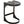 Noir -Baxter Counter Stool