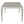 Coaster-Bling Game 86-Inch Extension Dining Table Metallic Platinum