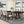 Coaster-Brockway Trestle Dining Table Antique Java