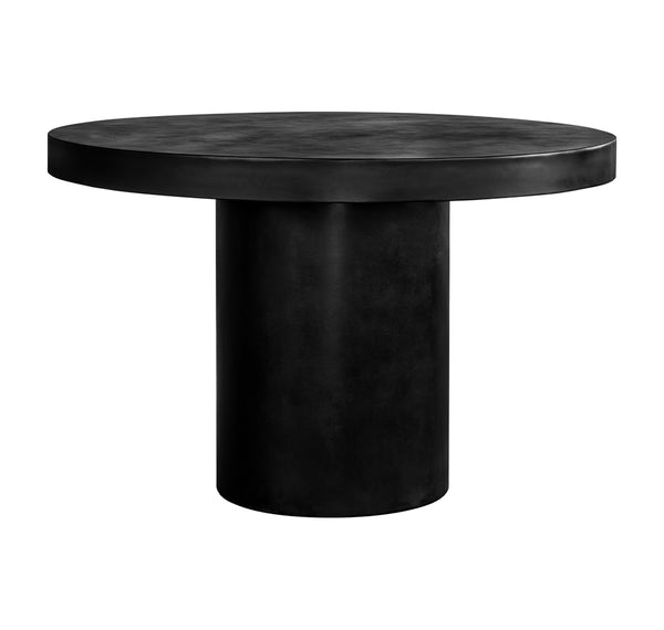 Moe's- Cassius Round Outdoor Dining Table Black- BQ-1057-02-0