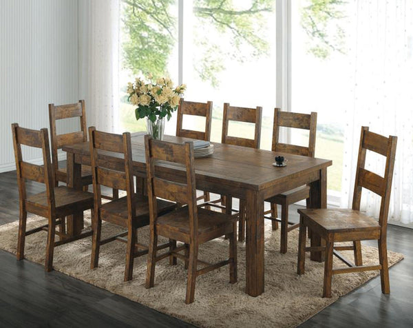 Coaster-Coleman 9-Piece Rectangular Dining Set