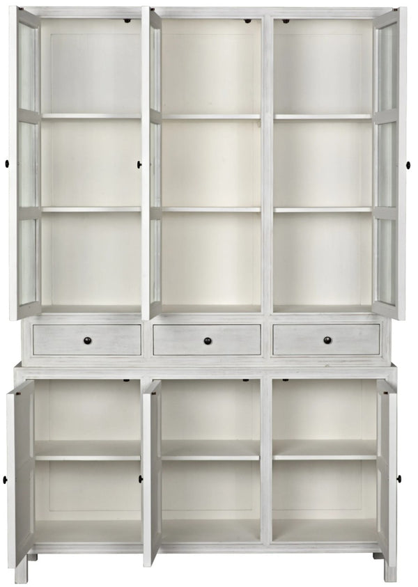 Noir -Colonial Hutch, White Wash