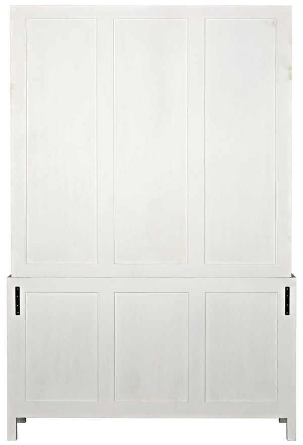 Noir -Colonial Hutch, White Wash