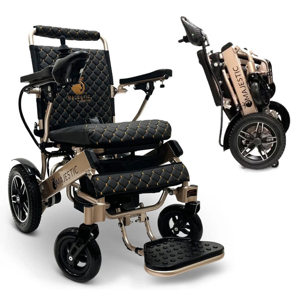 ComfyGo  MAJESTIC IQ-8000 Remote Controlled Lightweight Electric Wheelchair