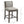 Contemporary Elegance: Grey Bar Stools with Wood Legs, Set of 2