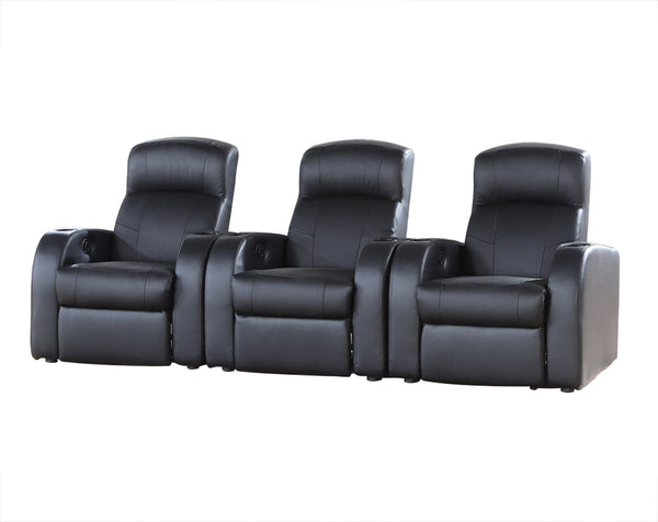 Top Grain Leather Home Theater Seating