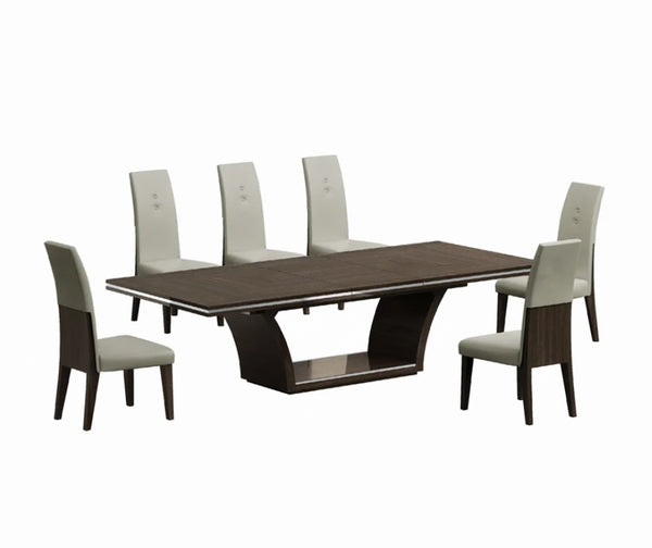 GUF D832 - Wenge Dining Table Set For 6